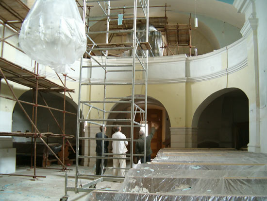 Opravy kostela sv. Petra a Pavla