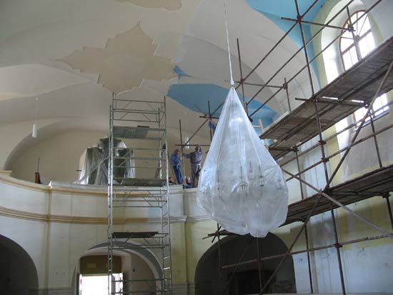 Opravy kostela sv. Petra a Pavla