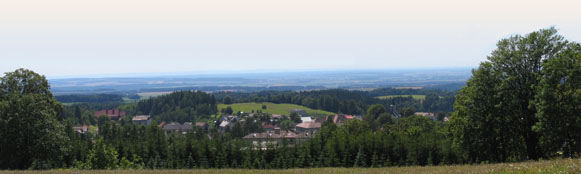 Pohled z kopce Šibeník