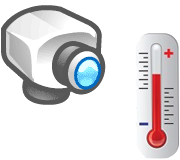 Webkamera a teploměr