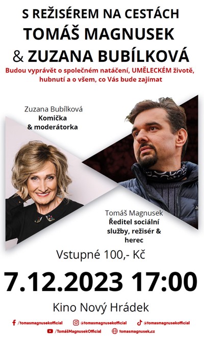S režisérem na cestách - Tomáš Magnusek a Zuzana Bubílková
