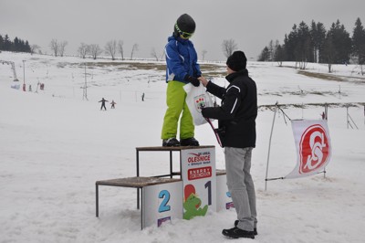 Přebor ČOS v obřím slalomu