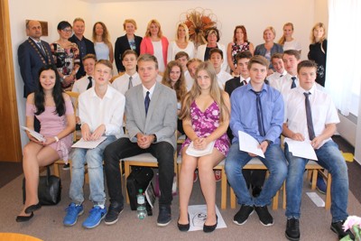 Rozloučení absolventů ZŠ 2018