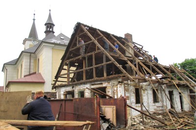 Bourání čp. 17