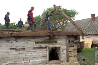 Bourání čp. 17