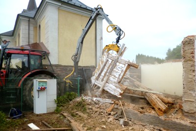 Bourání čp. 17