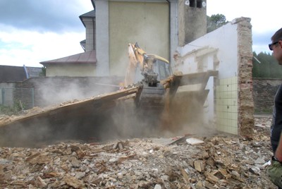 Bourání čp. 17