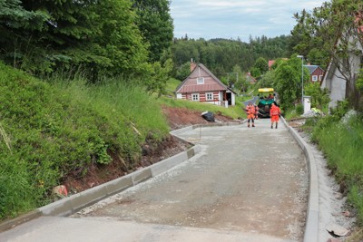Oprava komunikace v ulici Bukovecká
