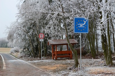 Odpočinkové místo u nové cyklostezky