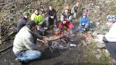 Úklid větví po těžbě a ošetření stromů