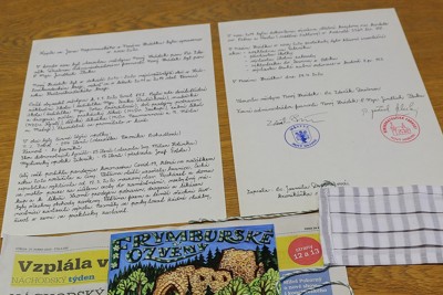 Uložení dokumentů v kopuli kaple sv. Jana Nepomuckého