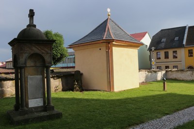 Nová fasáda kaple sv. Jana Nepomuckého