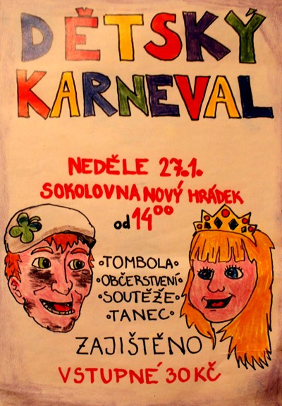 Dětský karneval 2019