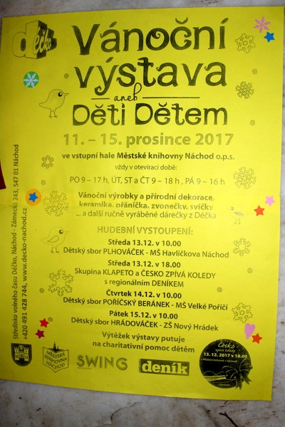 Zpívání v Náchodské knihovně 2017