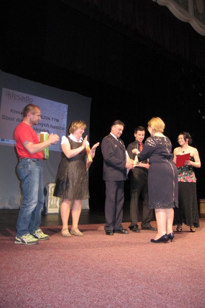 Vyhlášení ceny Křesadlo za rok 2013