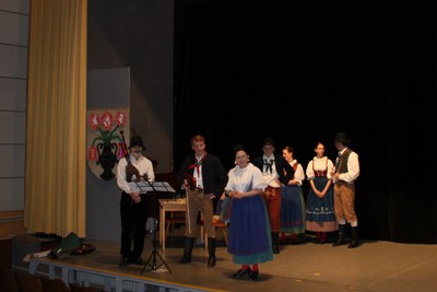 Folklorní představení 'Muž - Milenec Múz' Josef Štefan Kubín
