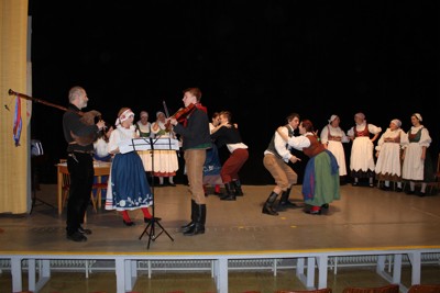 Folklorní představení 'Muž - Milenec Múz' Josef Štefan Kubín