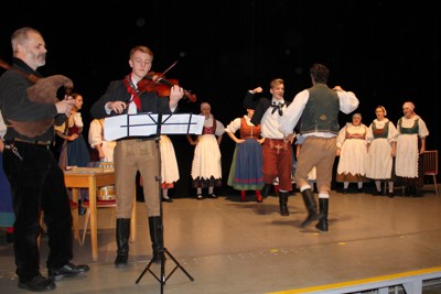 Folklorní představení 'Muž - Milenec Múz' Josef Štefan Kubín