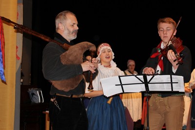 Folklorní představení 'Muž - Milenec Múz' Josef Štefan Kubín