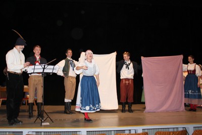 Folklorní představení 'Muž - Milenec Múz' Josef Štefan Kubín