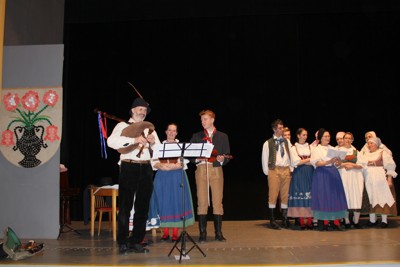 Folklorní představení 'Muž - Milenec Múz' Josef Štefan Kubín