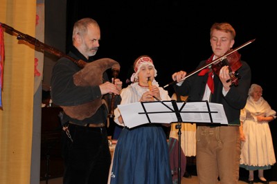Folklorní představení 'Muž - Milenec Múz' Josef Štefan Kubín