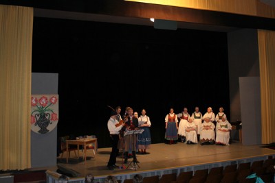Folklorní představení 'Muž - Milenec Múz' Josef Štefan Kubín