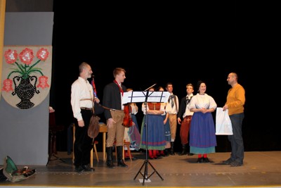 Folklorní představení 'Muž - Milenec Múz' Josef Štefan Kubín