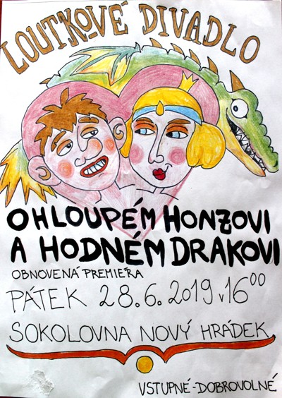 Loutkové divadlo O hloupém Honzovi a hodném drakovi