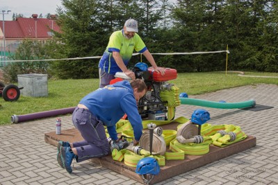 Soutěž v požárním útoku O pohár starosty městyse