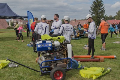 Soutěž v požárním útoku O pohár starosty městyse