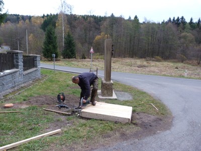 Odhalení pomníku na Rzech