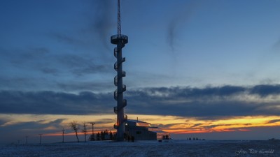 Výstavba rozhledny - dokončené stavební práce