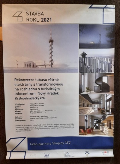 Rozhledna na Šibeníku rozšiřuje sbírku cen