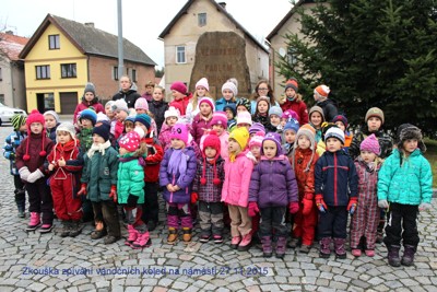 Rozsvěcení vánočního stromu 2015