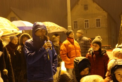 Rozsvěcení vánočního stromu 2015