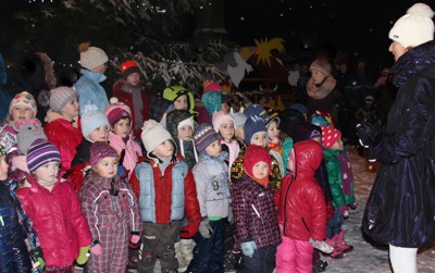 Rozsvěcení vánočního stromu 2015