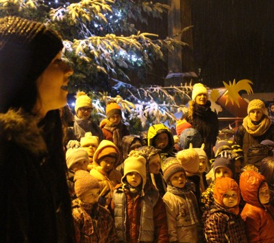 Rozsvěcení vánočního stromu 2015