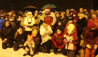 Rozsvěcení vánočního stromu 2015