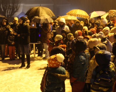 Rozsvěcení vánočního stromu 2015