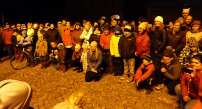 Rozsvěcení vánočního stromku