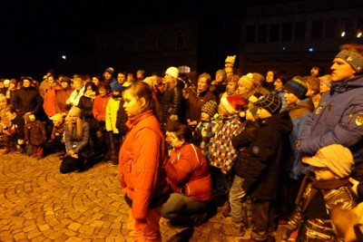 Rozsvěcení vánočního stromku