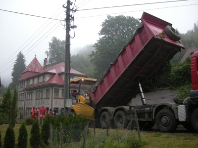 Rekonstrukce silnice na Dolech