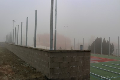 Výstavba nových sportovišť u sokolovny (listopad)