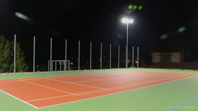 Výstavba nových sportovišť u sokolovny (listopad)