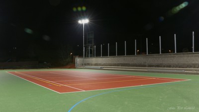 Výstavba nových sportovišť u sokolovny (listopad)