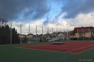 Výstavba nových sportovišť u sokolovny - oplocení