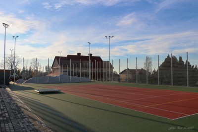 Výstavba nových sportovišť u sokolovny - oplocení