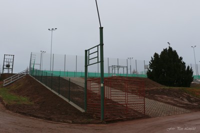 Dokončená sportoviště v areálu sokolovny