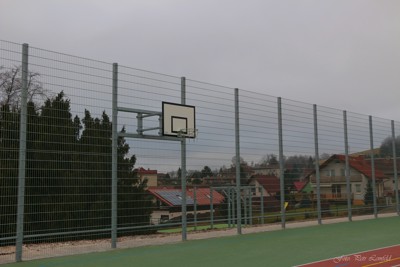 Dokončená sportoviště v areálu sokolovny